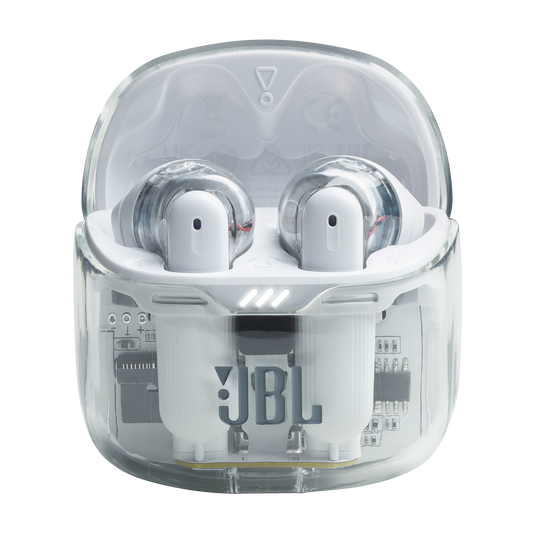 JBL Tune Flex Ghost Edition - White Ghost - True wireless Noise Cancelling earbuds - Detailshot 1 image number null